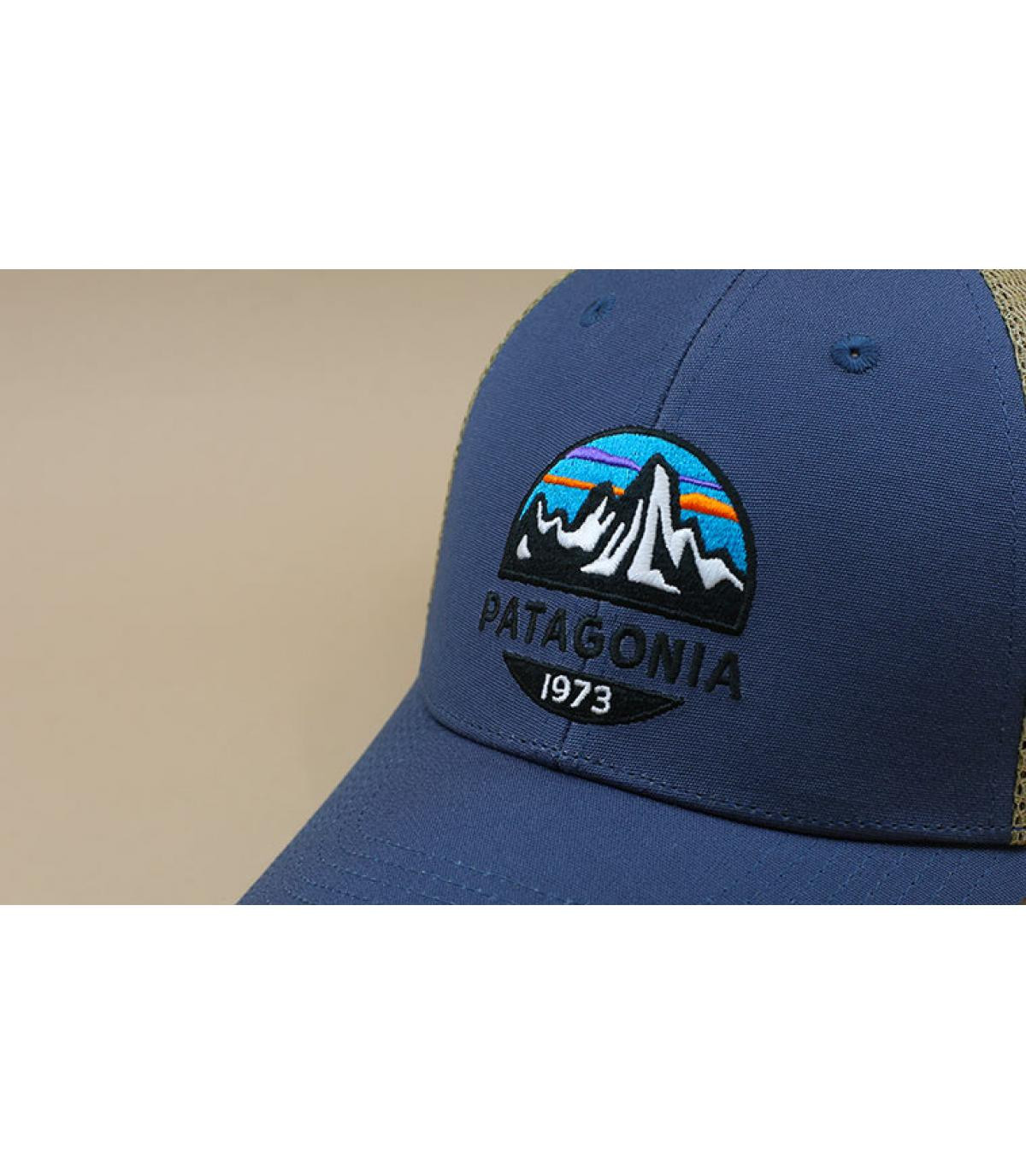 trucker Patagonia bleu